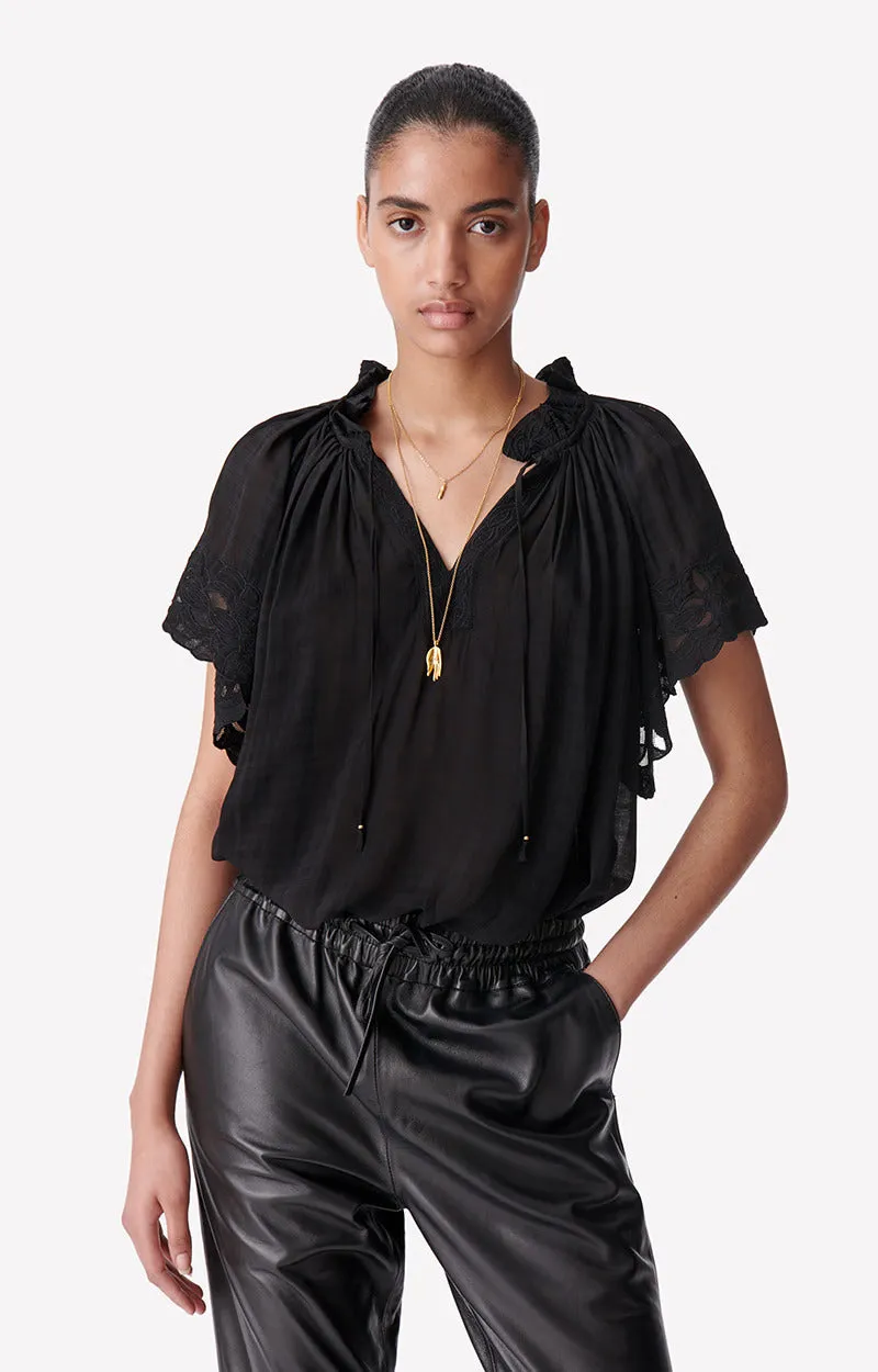 Valentin Blouse in Black