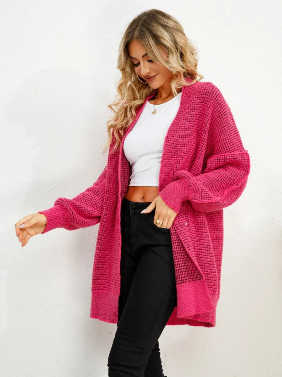 Warm Whisper Cardigan Sweater Pink