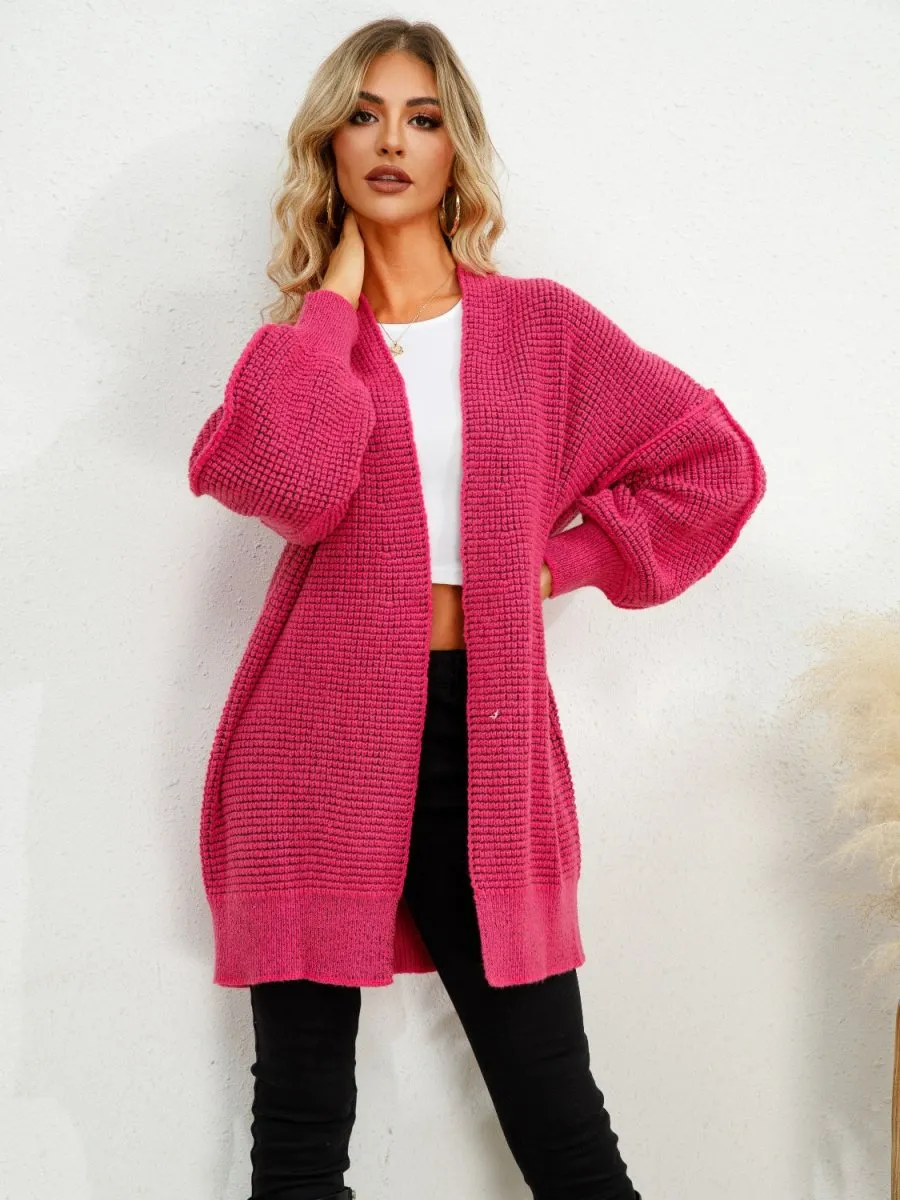 Warm Whisper Cardigan Sweater Pink