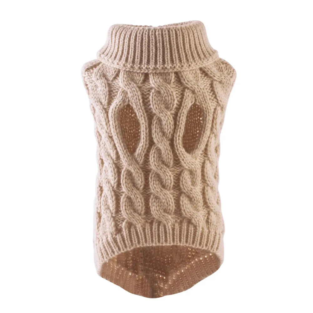 Winter Warm Dog Sweaters for Small & Medium Pets - Soft & Cozy