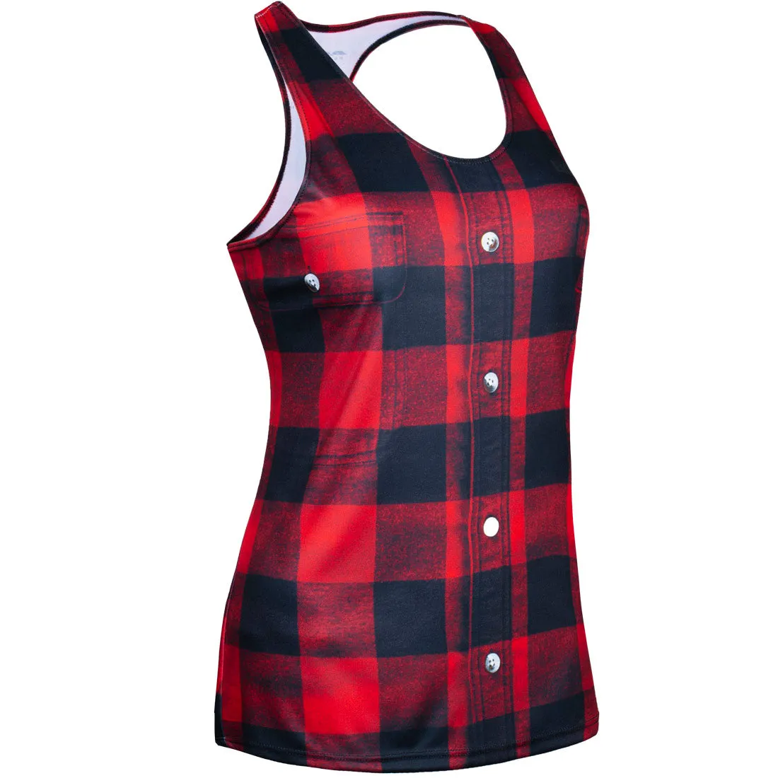 Women's Competitor Lite Interval Singlet - Buffalo Plaid